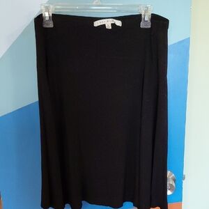 Max Studio Black Flare Skirt